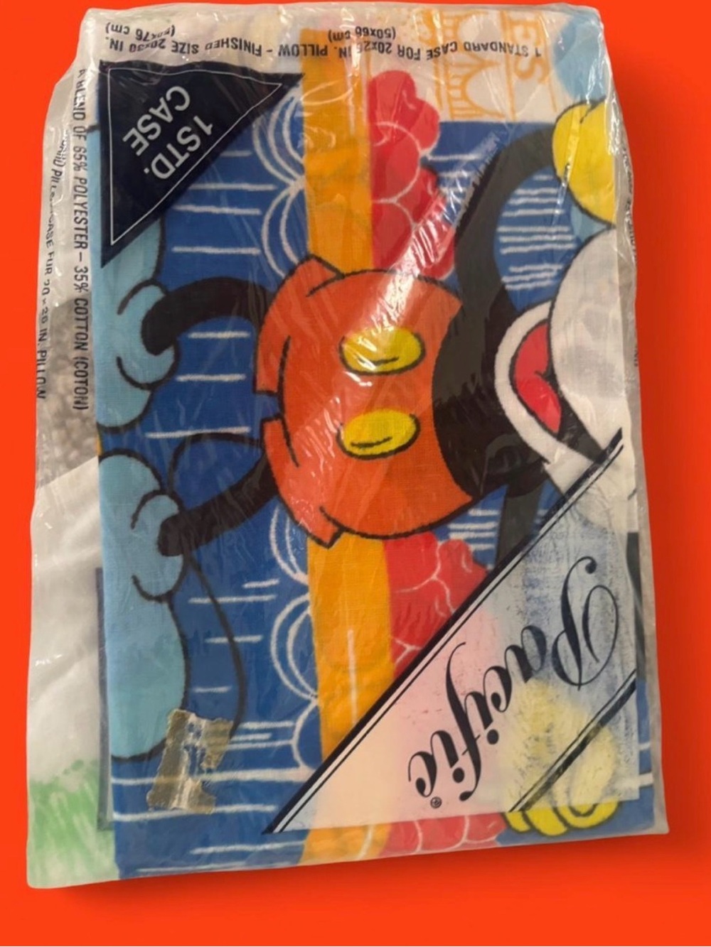 Vtg bundle of 3 pacific brand Walt Disney productions pillowcases
